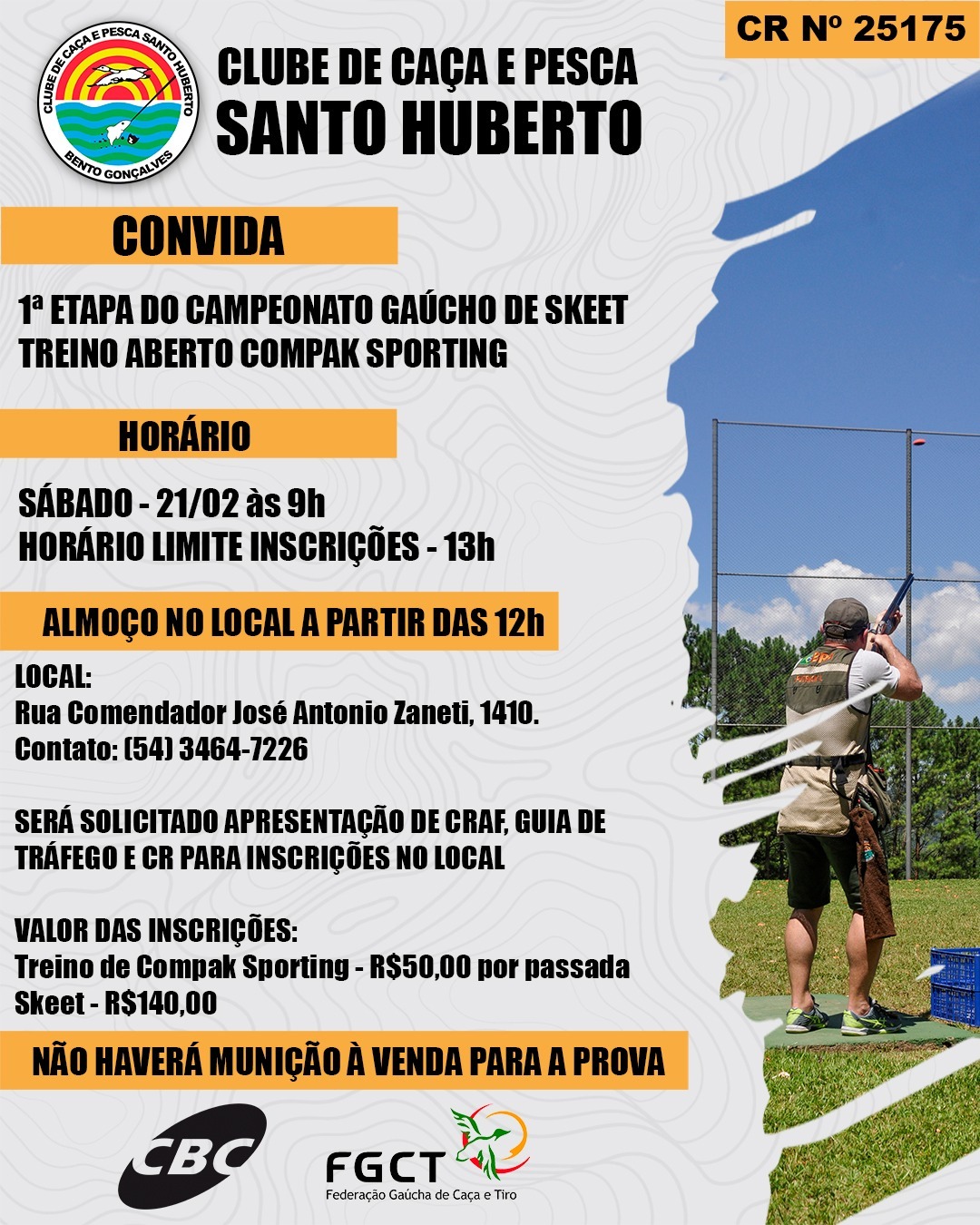 1 etapa skeet santo huberto 21022026