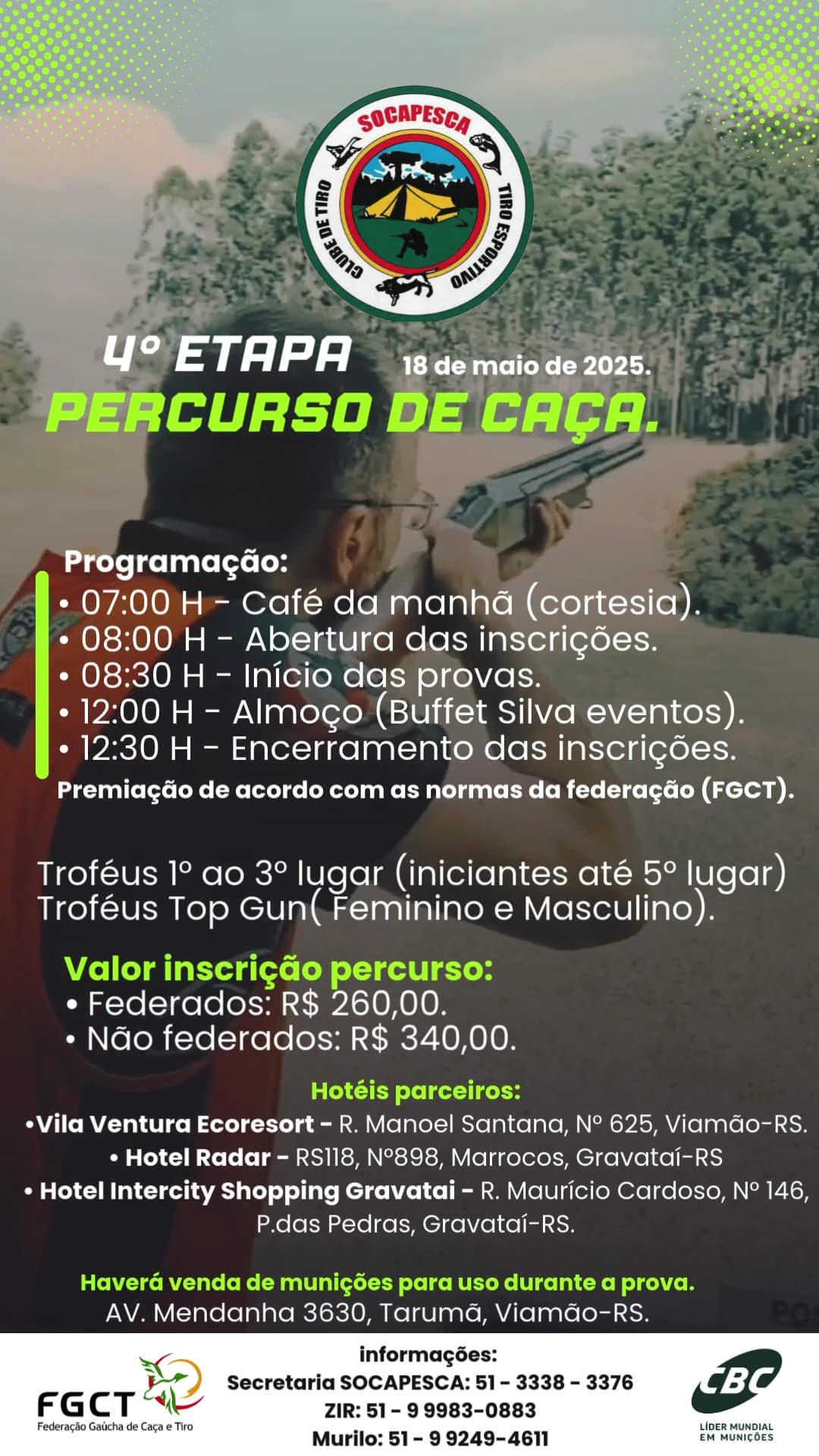 percurso socapesca