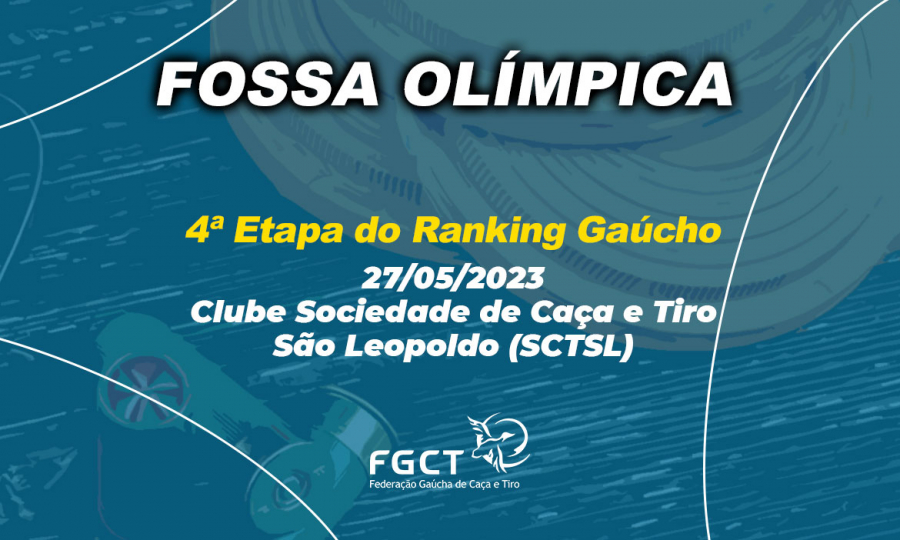 [PROVA REALIZADA] - 4ª Etapa do Ranking Gaúcho - 27/05