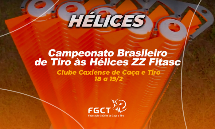 [PROVA REALIZADA] - Campeonato Brasileiro de Tiro às Hélices ZZ FITASC - 18 e 19/2