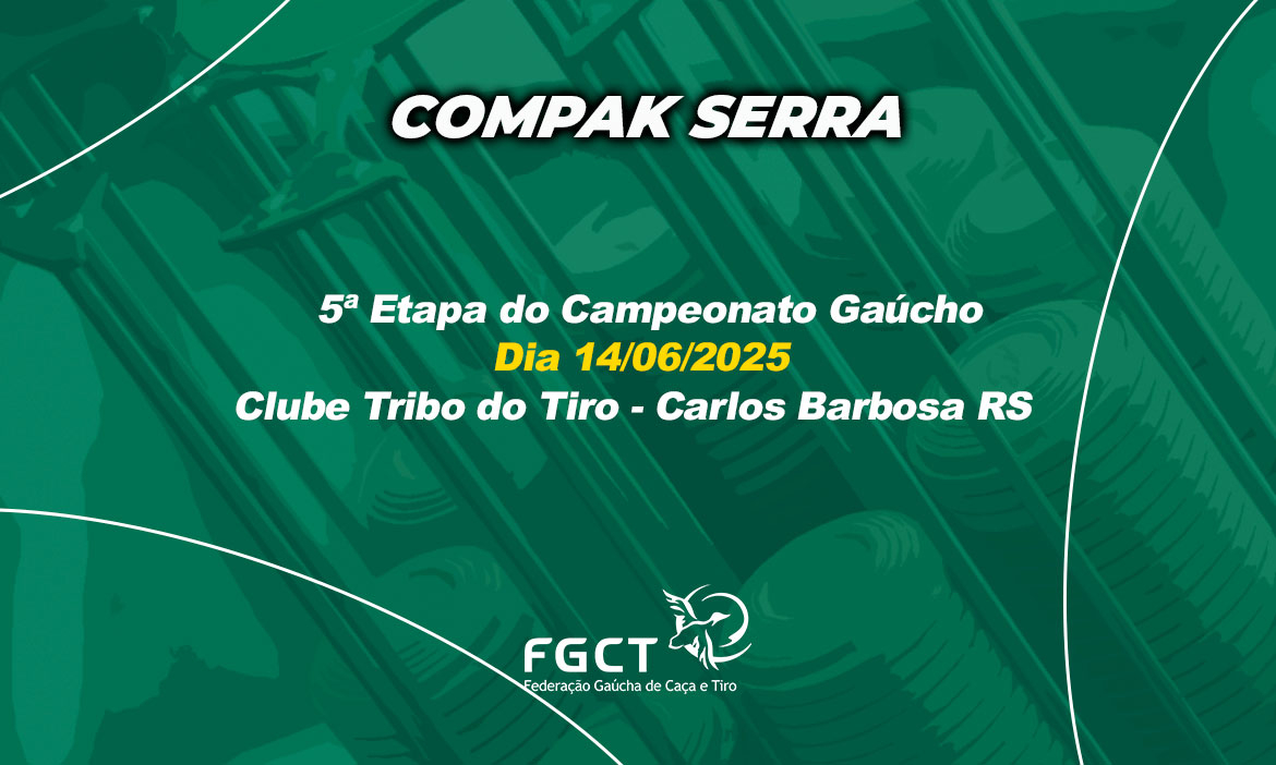 [COMPAK SERRA] - 5ª Etapa do Campeonato Gaúcho - 14/06