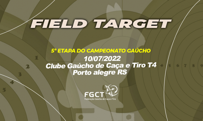 [PROVA REALIZADA - FIELD TARGET] - 5ª Etapa do Campeonato Gaúcho - 10/07