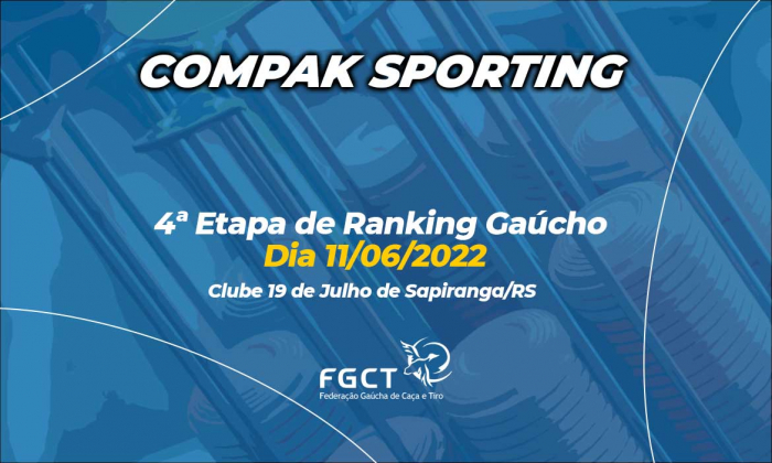 [PROVA REALIZADA] - 4ª Etapa do Ranking Gaúcho - 11/06