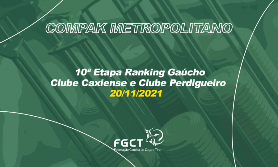 [PROVA REALIZADA] - 10ª Etapa do Ranking Gaúcho - 20/11