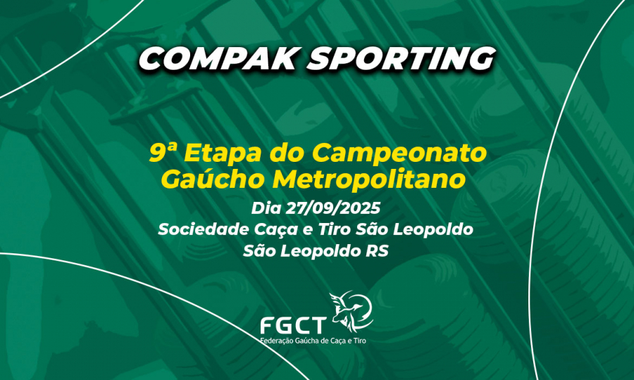 [COMPAK METROPOLITANO] - 9ª Etapa do Gaúcho - 27/09
