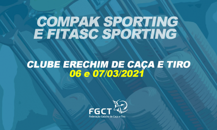 [PROVA TRANSFERIDA] - Prova de Compak Sporting e Fitasc Sporting Erechim - 6 e 7/03