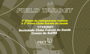 [PROVA REALIZADA] - 3ª Etapa do Gaúcho e 2ª Prova Clube Estrela da Saúde - 17/10