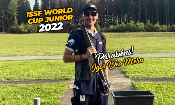 Atleta gaúcho mostra excelente performance no ISSF Word Cup Junior