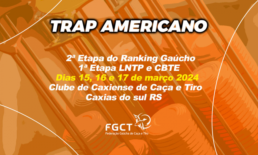 [PROVA REALIZADA] - 2ª Etapa Ranking Gaúcho e 1ª Etapa LNTP e CBTE - 15, 16 e 17/03