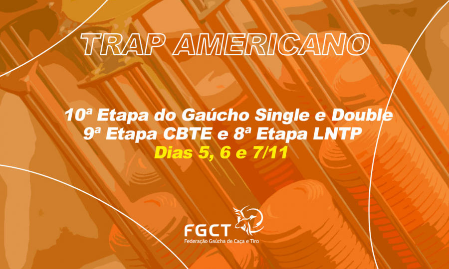 [PROVA REALIZADA] - 10ª Etapa do Gaúcho Single e Double, 9ª Etapa CBTE e 8ª Etapa LNTP - 05, 06 e 07/11