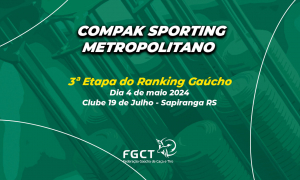 [PROVA REALIZADA] - 3ª Etapa do Ranking Gaúcho - 01/6