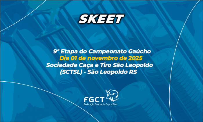 [SKEET] - 9ª Etapa do Campeonato Gaúcho - 01/11