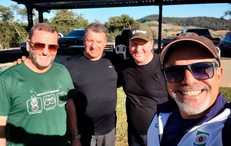 Homologação de pedana no Serra Clube