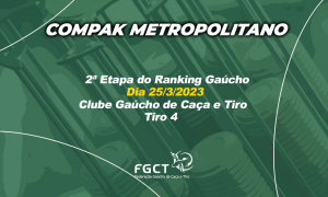 [PROVA REALIZADA] - 2ª Etapa do Campeonato Gaúcho Metropolitano - 25/3