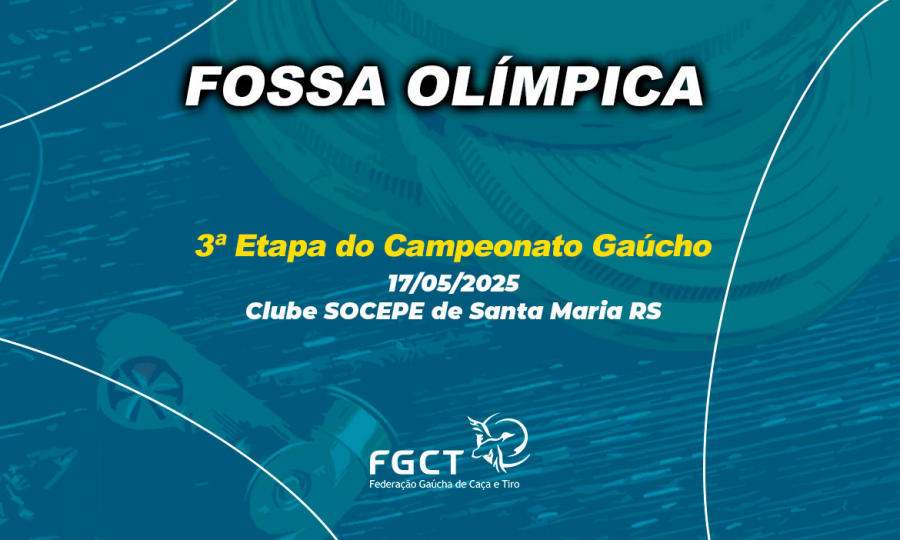 [FOSSA OLÍMPICA] - 3ª Etapa do Campeonato Gaúcho - 17/05