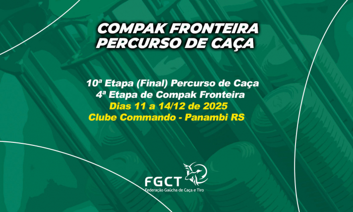 [PROVA REALIZADA] 4ª Etapa do Gaúcho - 12/12