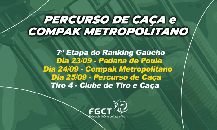 [PROVAS REALIZADAS] - 7ª Etapa do Ranking Gaúcho - 23 a 25/09