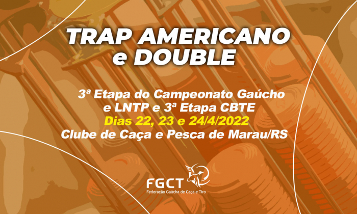 [PROVA REALIZADA] - 3ª Etapa Campeonato Gaúcho, LNTP e 3ª CBTE - 22 a 24/04