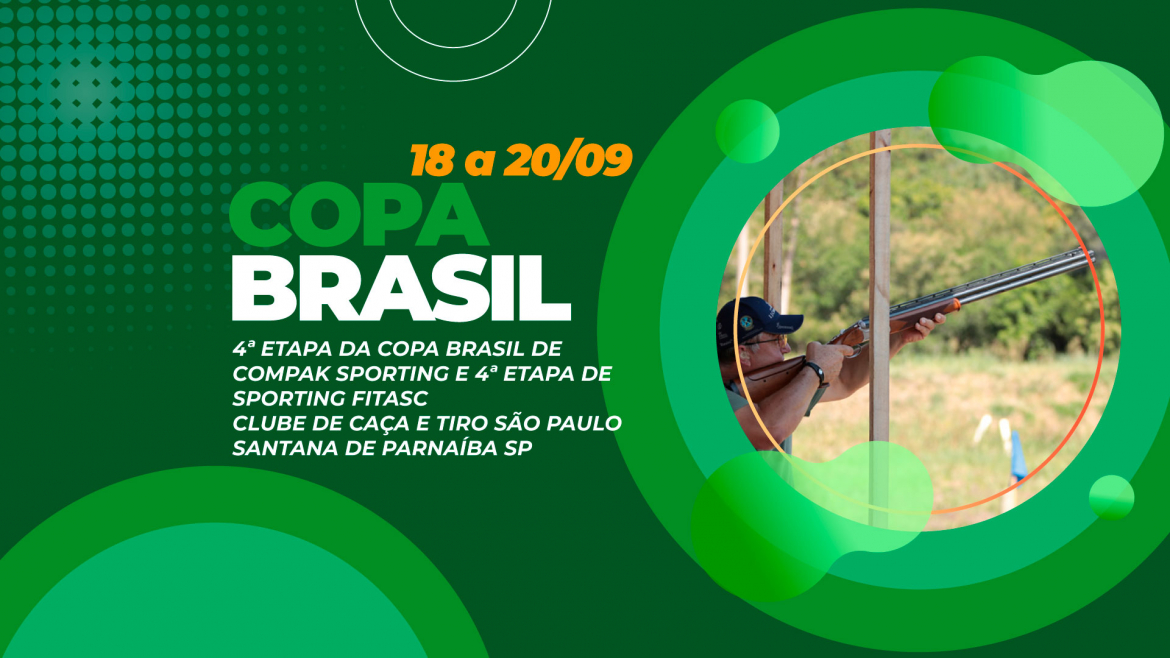 [COPA BRASIL] - 4ª Etapa de Compak Sporting e 4ª Etapa de Sporting Fitasc - 18 a 20/09