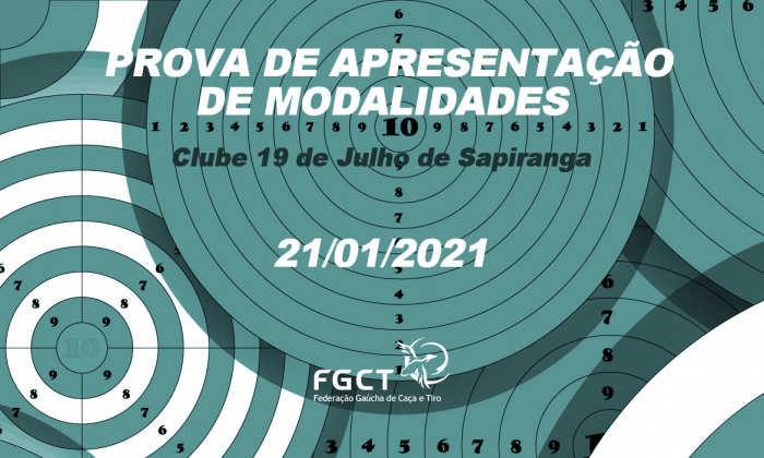 [PROVA REALIZADA] - Prova de Apresentação de Modalidades - 21/01