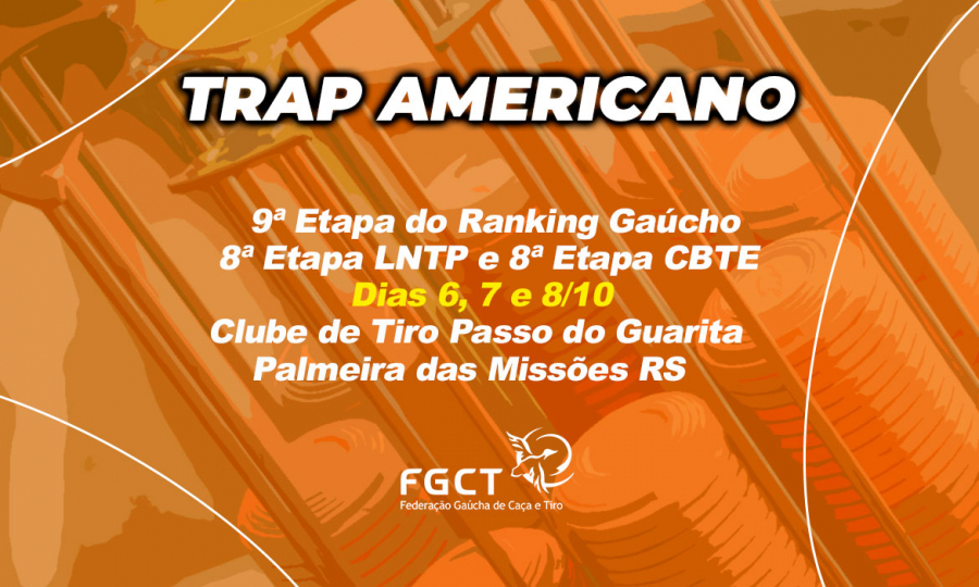 [PROVA REALIZADA] - 9ª Etapa do Gaúcho, 8ª Etapa LNTP e 8ª CBTE - 6 a 8/10