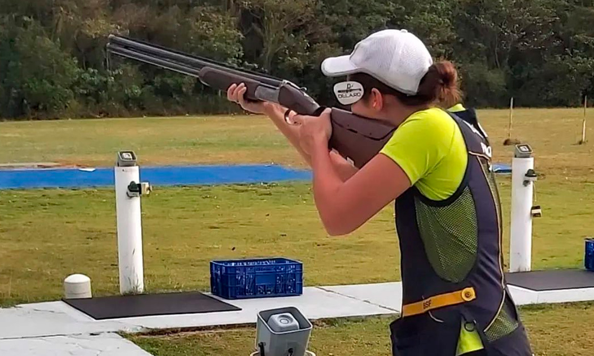 Georgia Furquim vai aos Jogos Olímpicos de Paris 2024 no Skeet Feminino