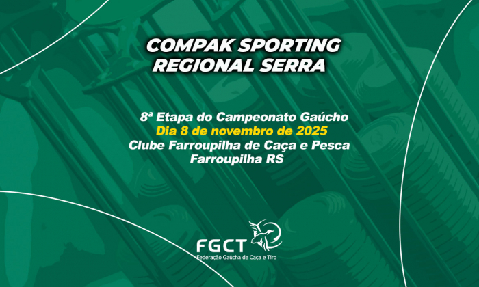 [COMPAK SERRA] - 8ª Etapa do Campeonato Gaúcho - 8/11